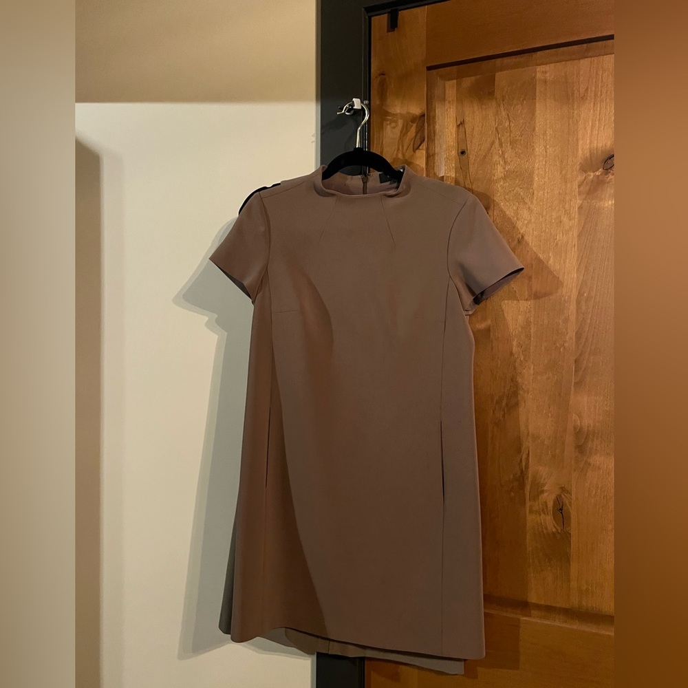 Tan Theory Dress w/pockets